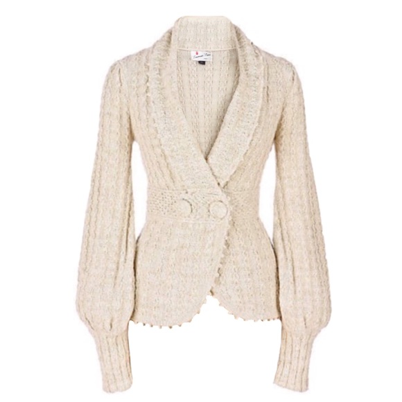 Anthropologie Sweaters - ANTHROPOLOGIE • Snowflake Cardigan Sweater